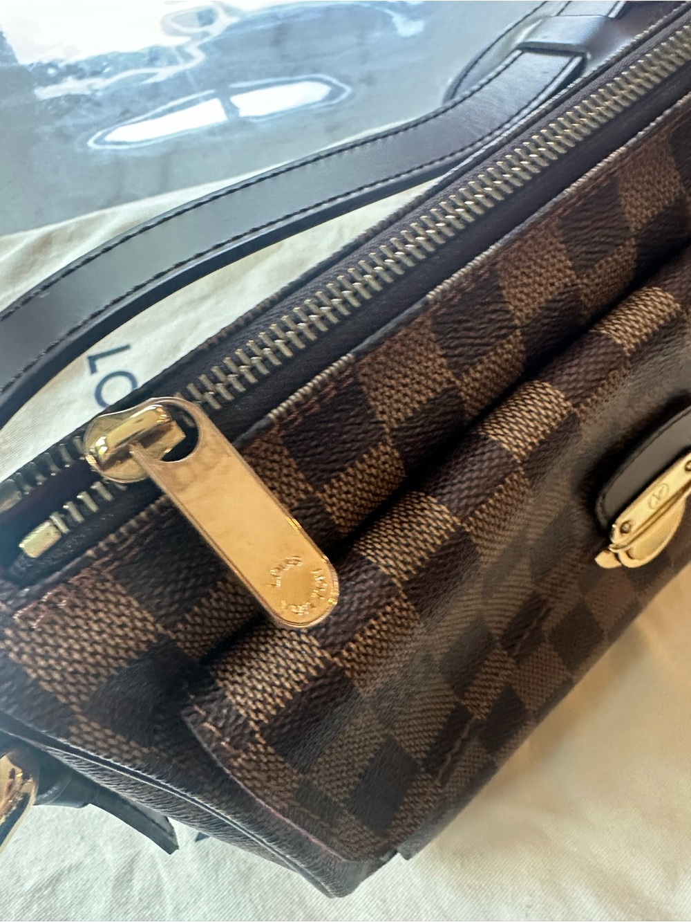 Louis Vuitton Ravello GM like new - Picture 4 of 11